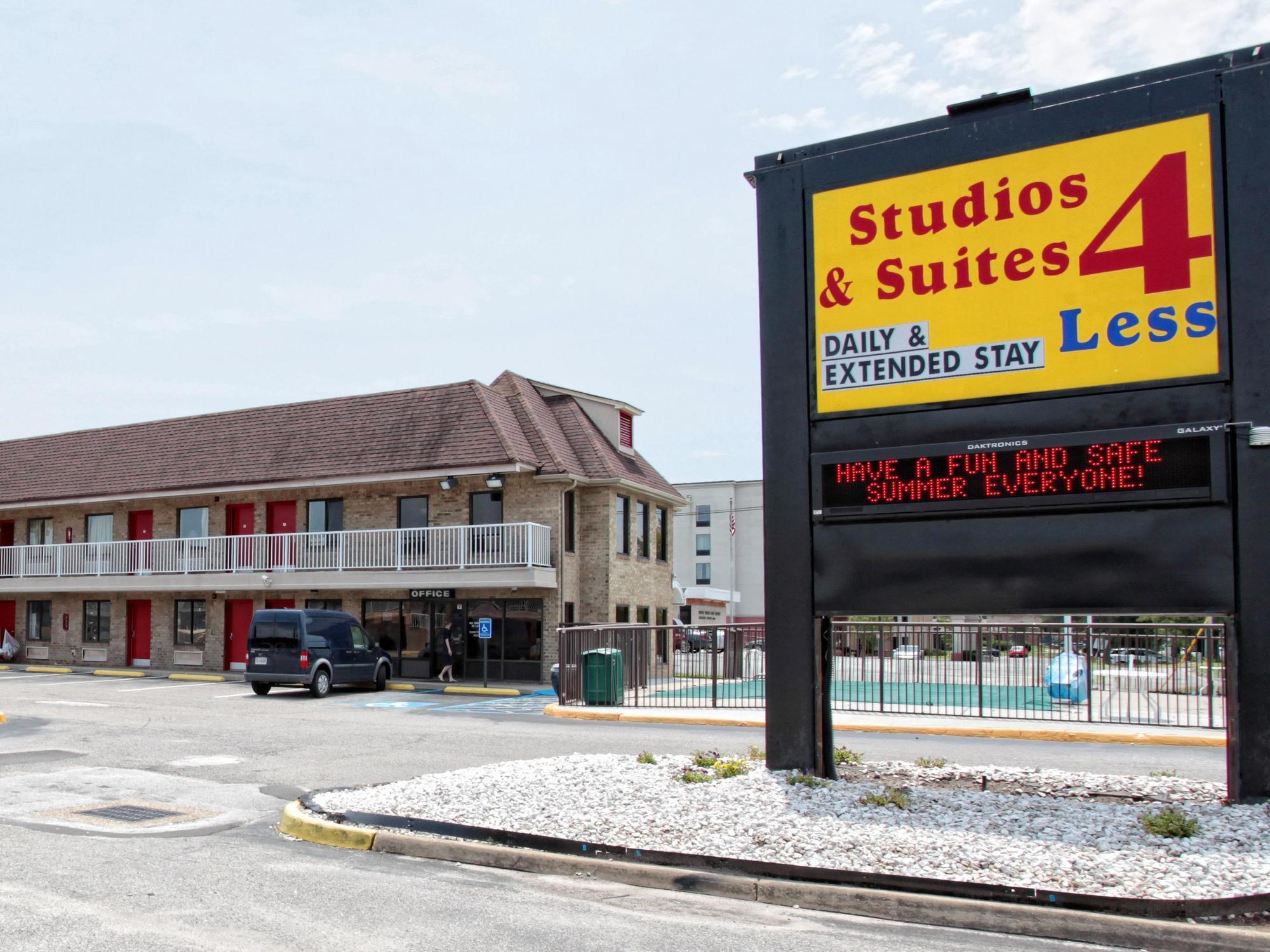 Studios And Suites 4 Less Battlefield Blvd Chesapeake Exteriér fotografie